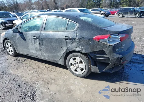 2016 Kia Forte Lx from USA, damaged, VIN KNAFK4A64G5615207